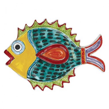 Pesce in Bassorilievo ceramiche de simone PER320/S-2 Pesce in Bassorilievo ceramiche de simone PER320/S-2